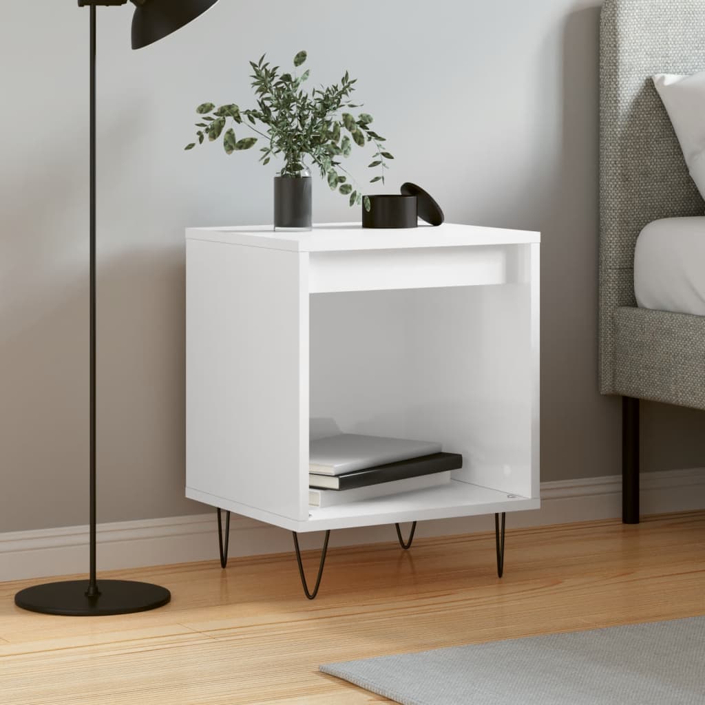 Bedside Cabinets 2 Pcs 40X35X50 Cm Engineered Wood