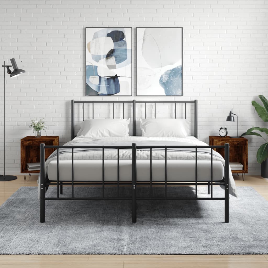 Bedside Cabinets 2 Pcs 40X35X50 Cm Engineered Wood