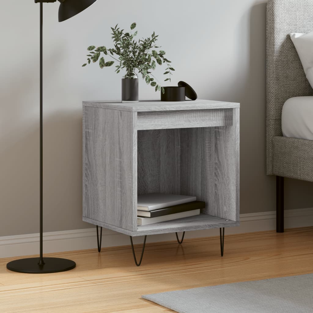 Bedside Cabinets 2 Pcs 40X35X50 Cm Engineered Wood