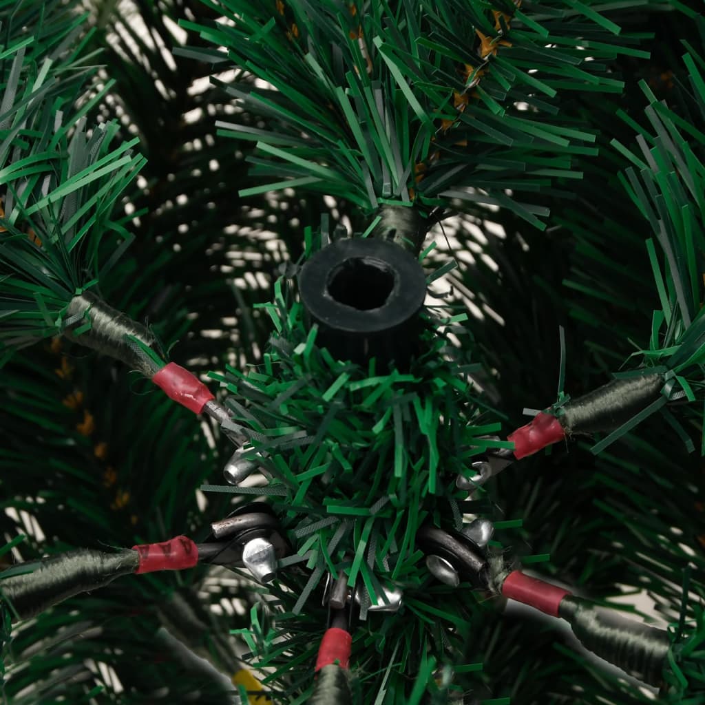 Artificial Hinged Christmas Tree With Cones And Berries