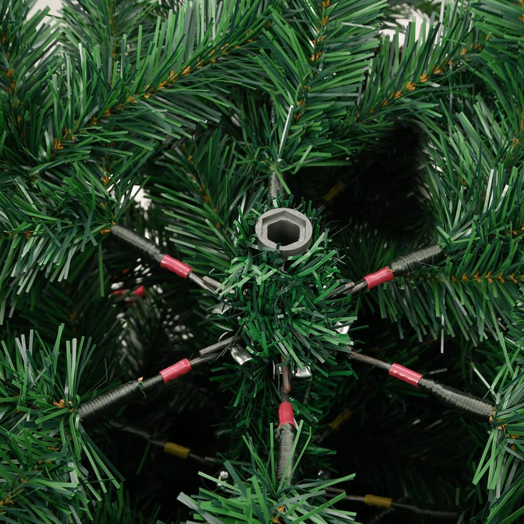 Artificial Hinged Christmas Tree With Cones And Berries