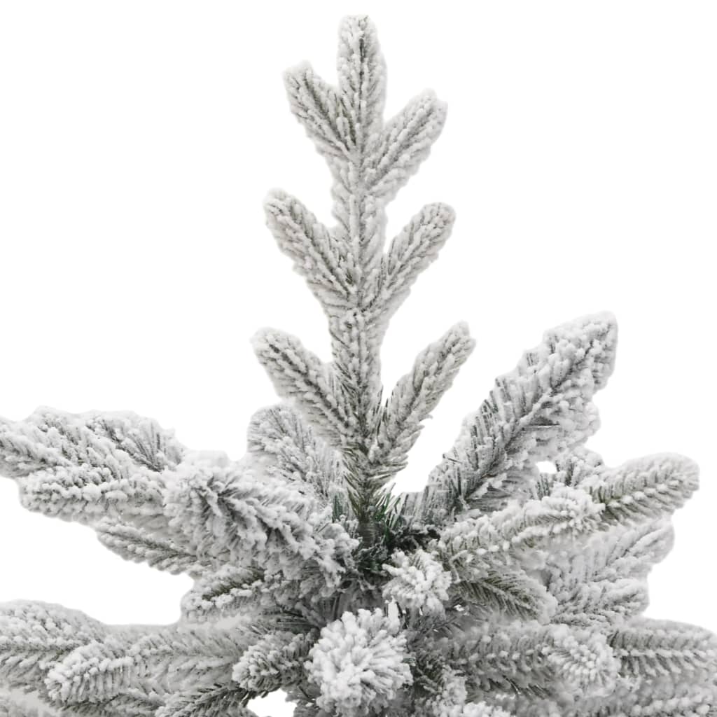 Artificial Hinged Christmas Tree With Flocked Snow