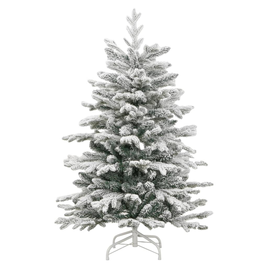 Artificial Hinged Christmas Tree With Flocked Snow