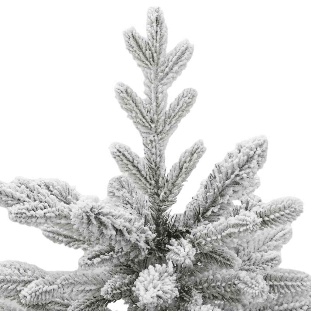 Artificial Hinged Christmas Tree With Flocked Snow