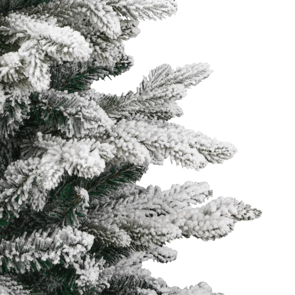 Artificial Hinged Christmas Tree With Flocked Snow