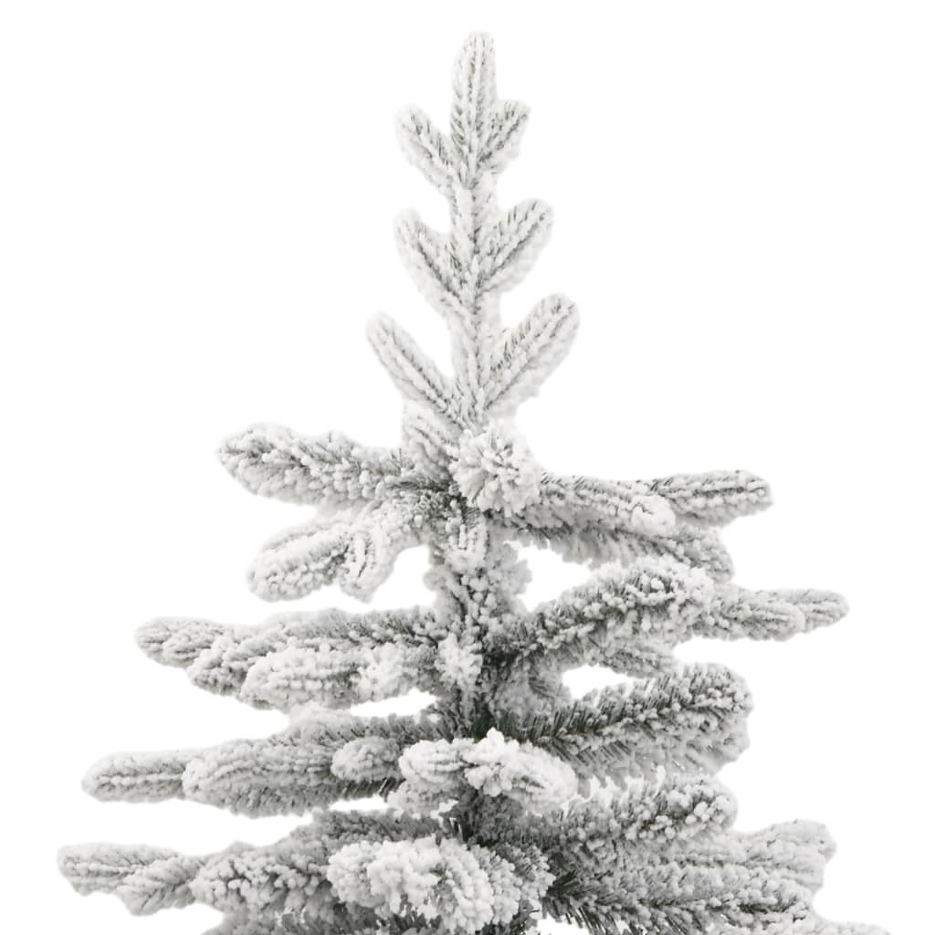 Artificial Hinged Christmas Tree With Flocked Snow