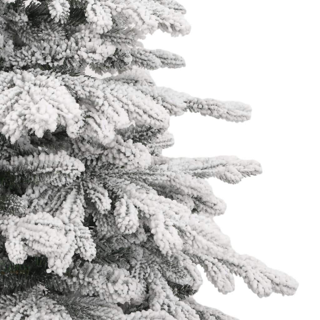 Artificial Hinged Christmas Tree With Flocked Snow