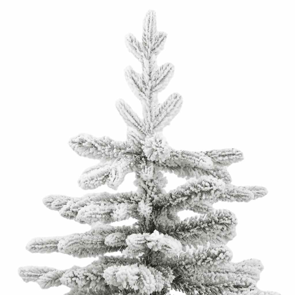 Artificial Hinged Christmas Tree With Flocked Snow