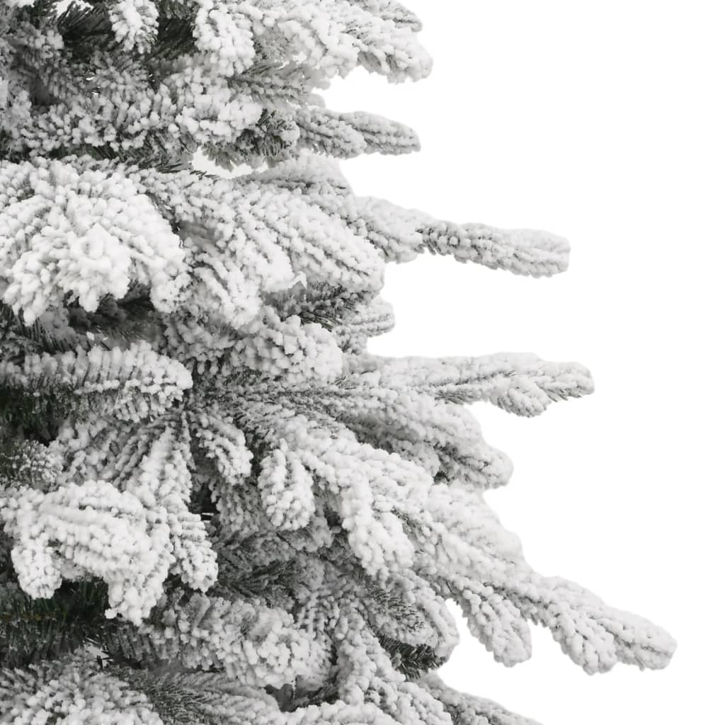 Artificial Hinged Christmas Tree With Flocked Snow