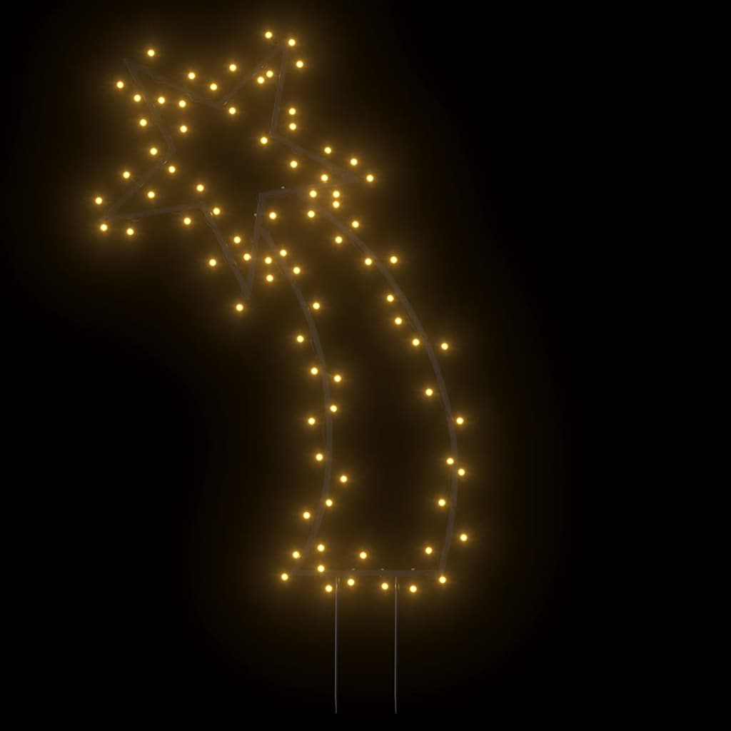 Christmas Light Decoration With Spikes Meteor 80 Leds