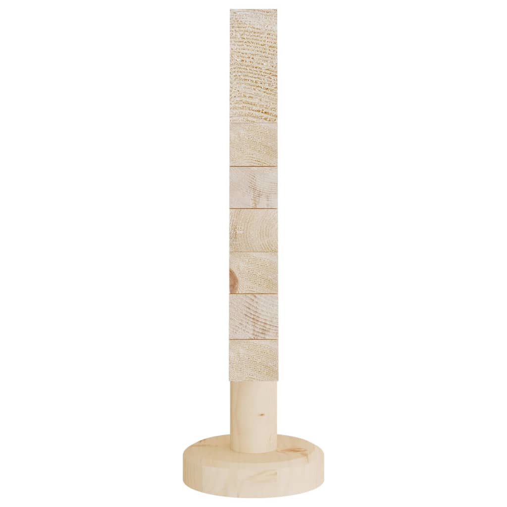 Wooden Christmas Trees For Decoration 2 Pcs 30 Cm Solid Wood Pine
