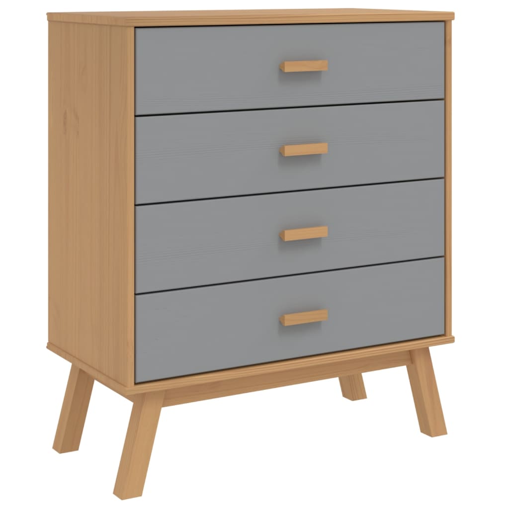 Drawer Cabinet Olden Solid Wood Pine