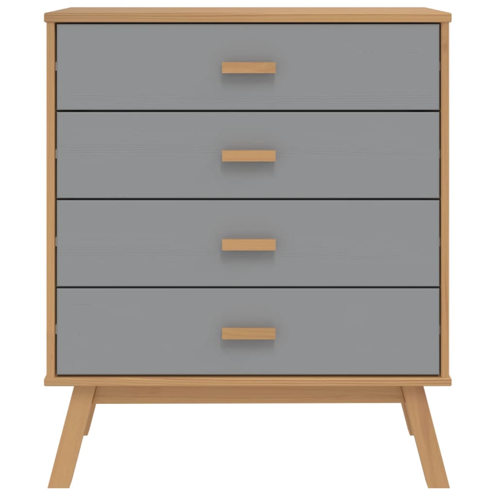 Drawer Cabinet Olden Solid Wood Pine