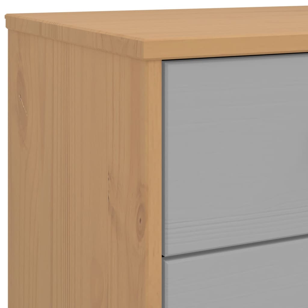 Drawer Cabinet Olden Solid Wood Pine