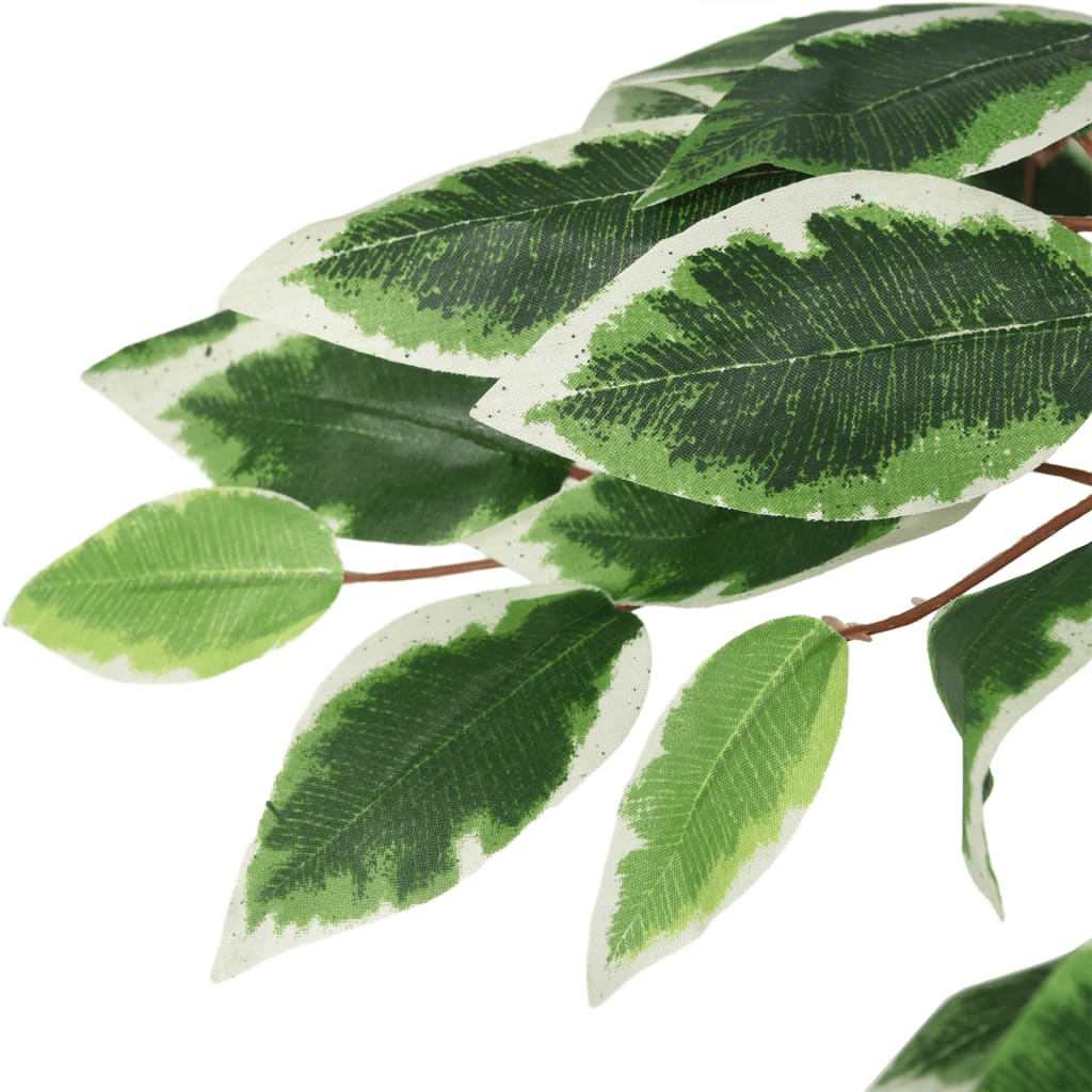 Artificial Ficus Tree 378 Leaves Green