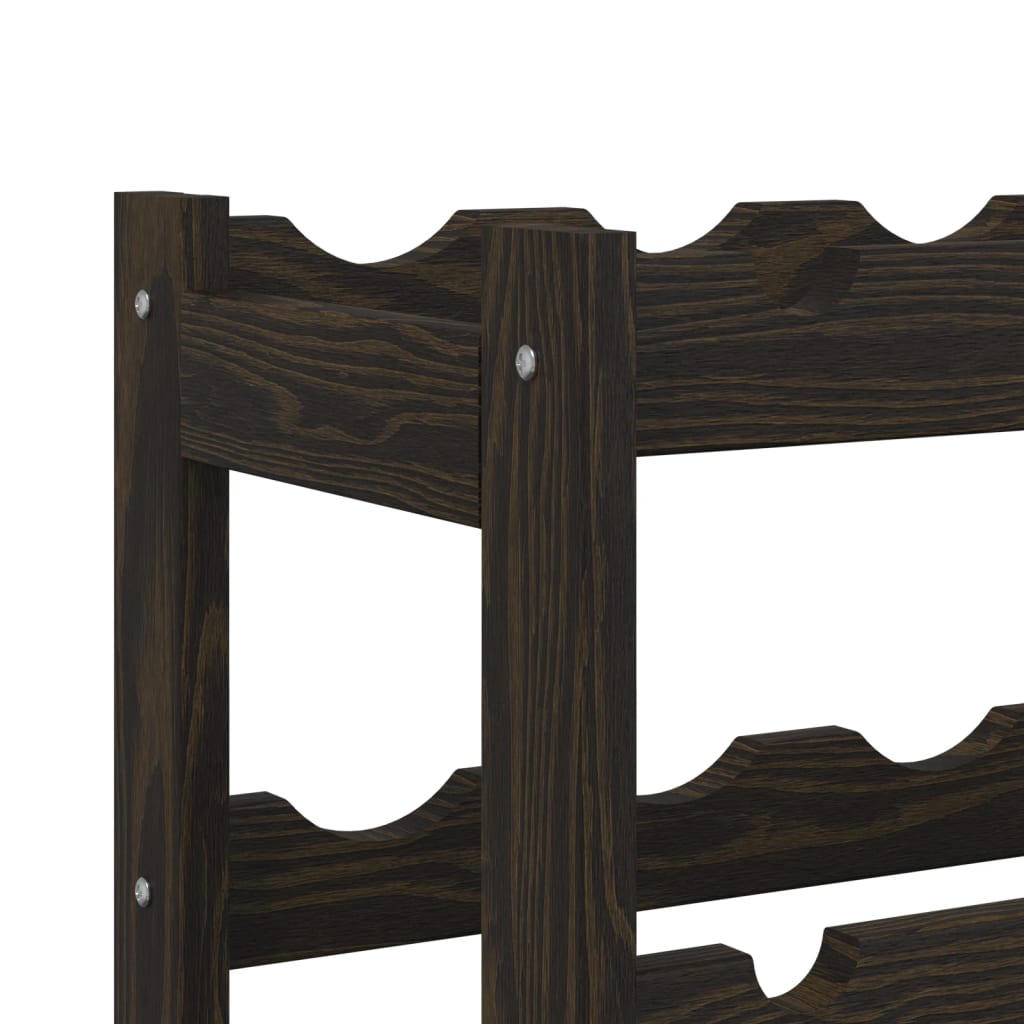 Wine Rack For 77 Bottles Solid Wood Pine