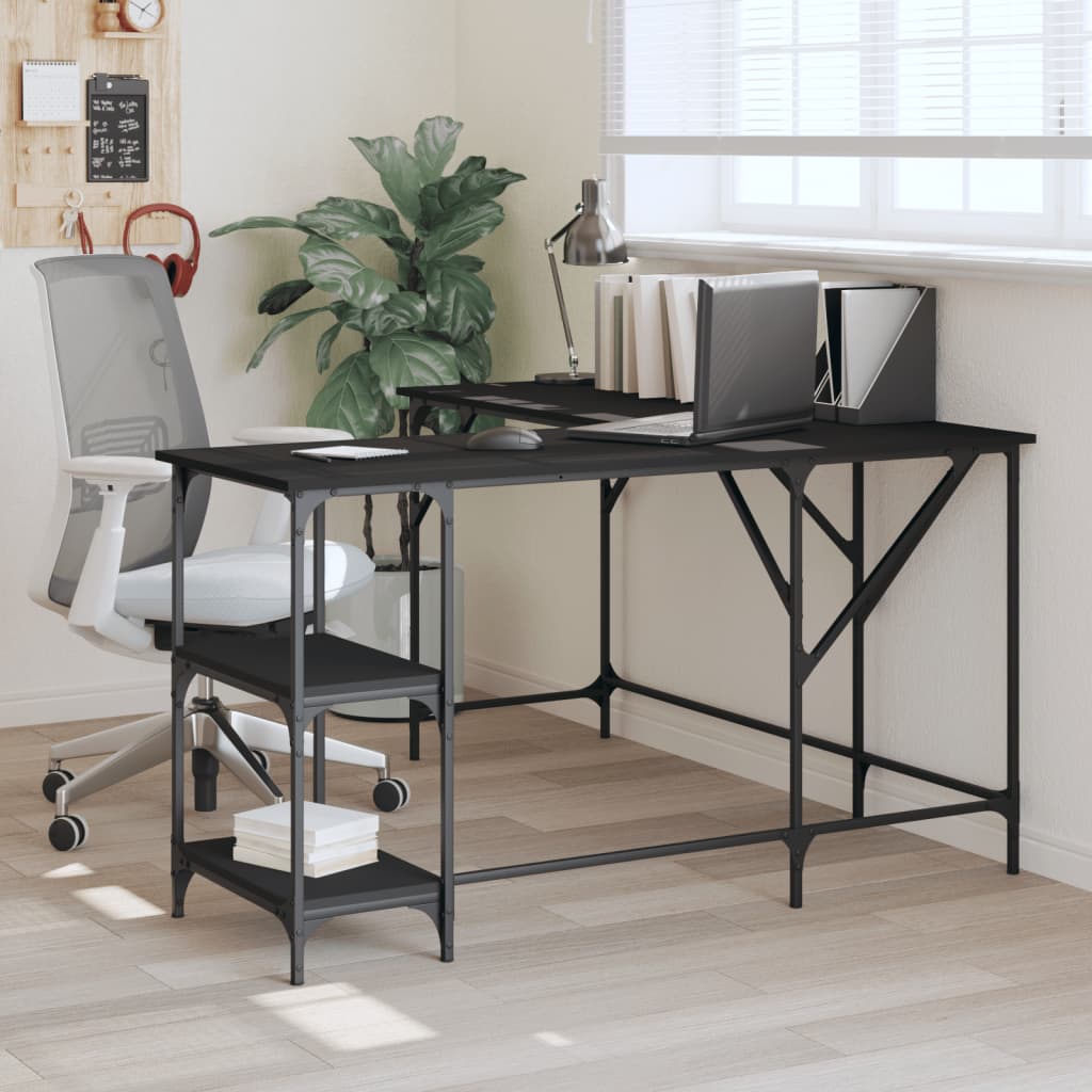 Desk 139X139X75 Cm Engineered Wood