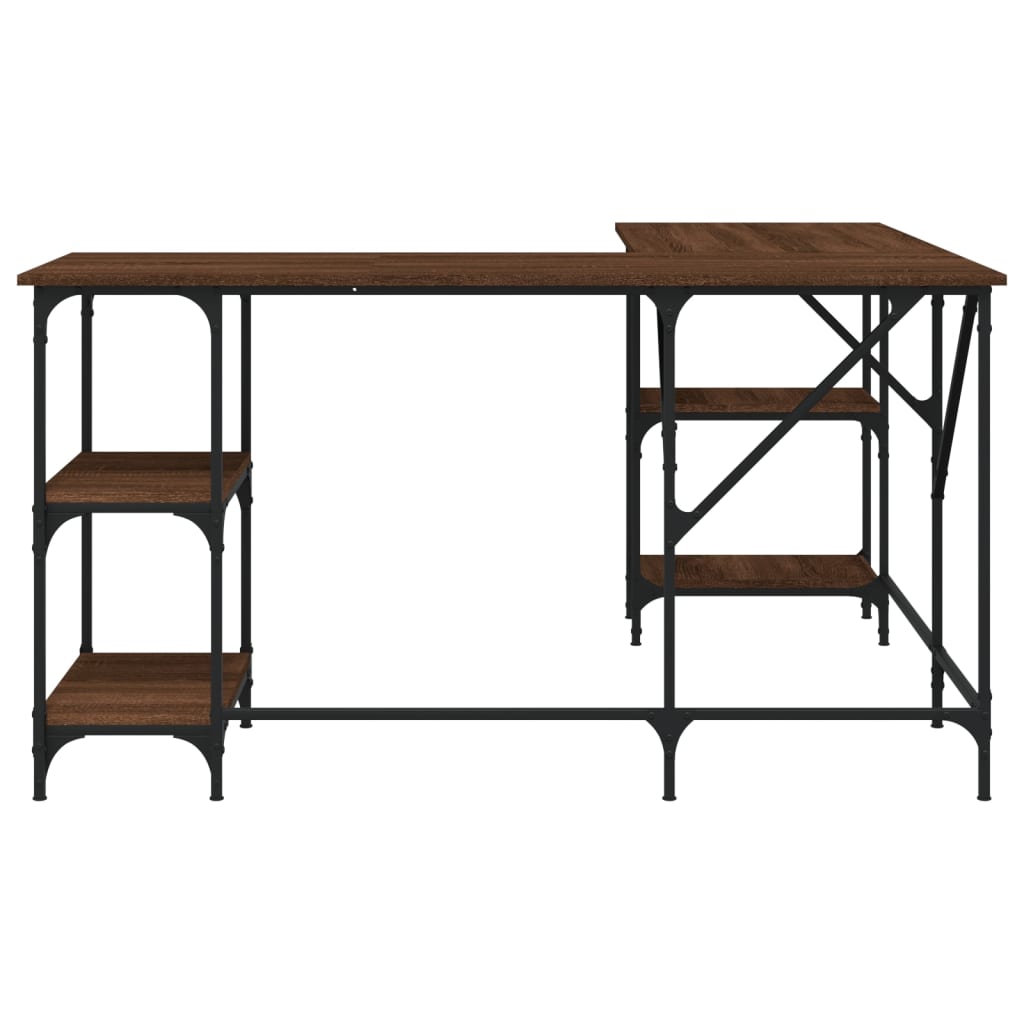 Desk 139X139X75 Cm Engineered Wood