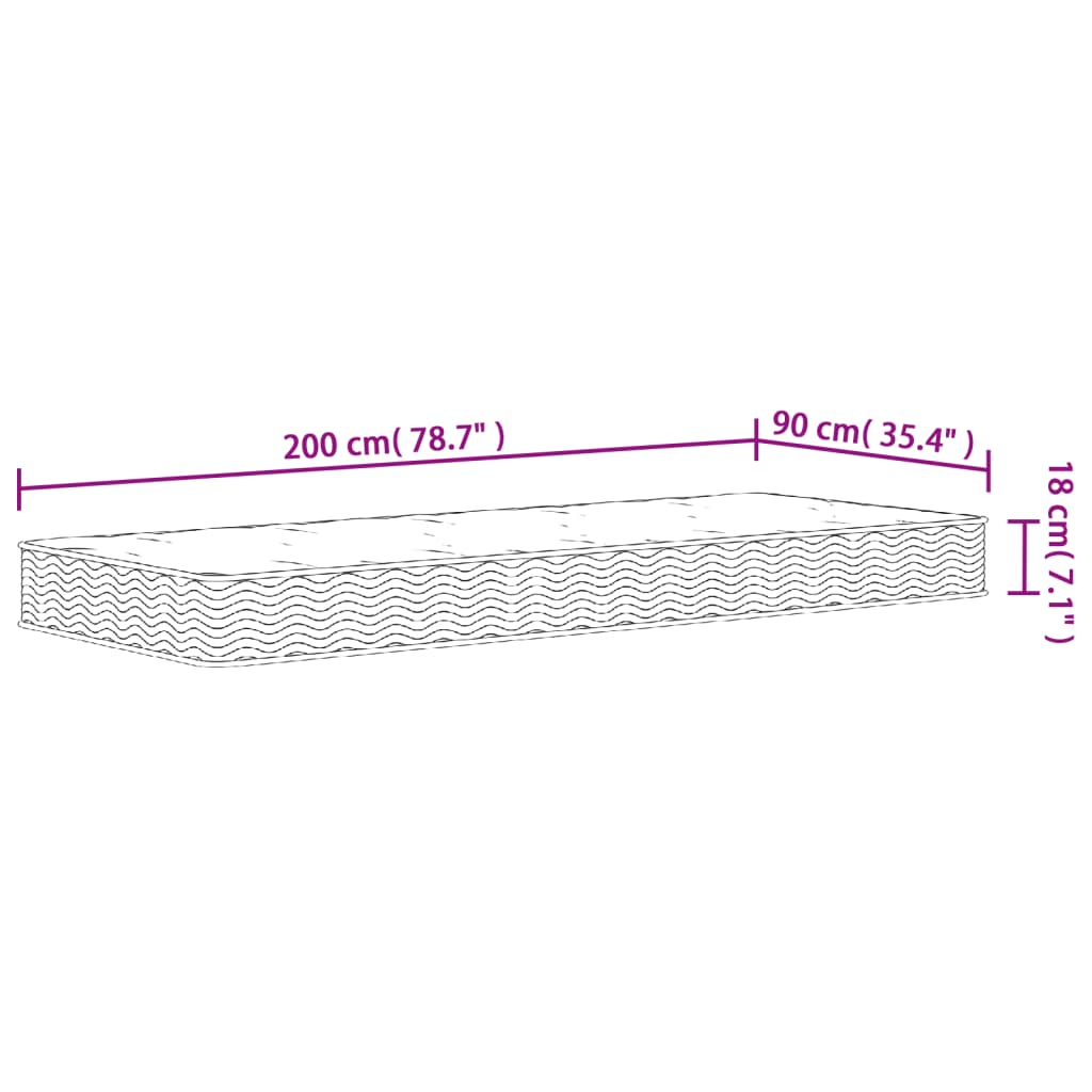 Bonnell Spring Mattress Medium