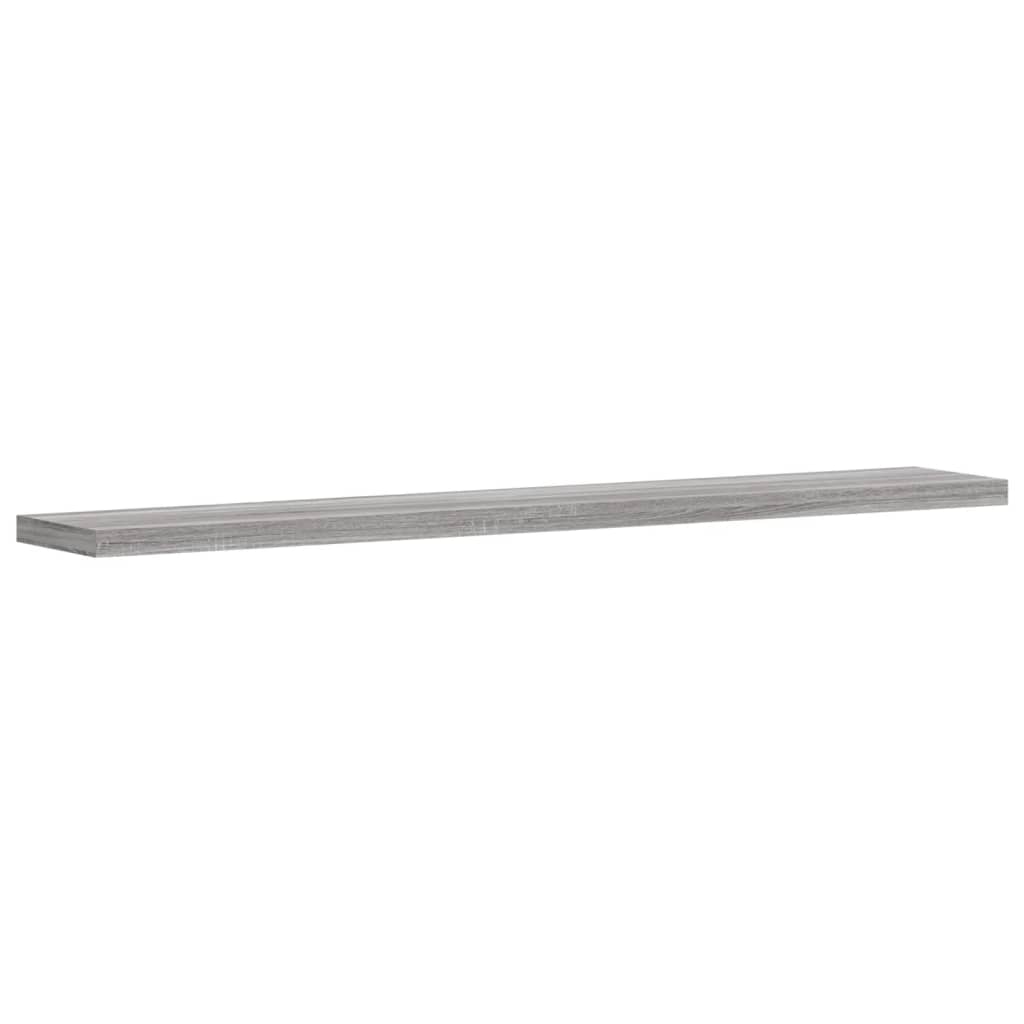 Wall Shelves 4 Pcs Engineered Wood