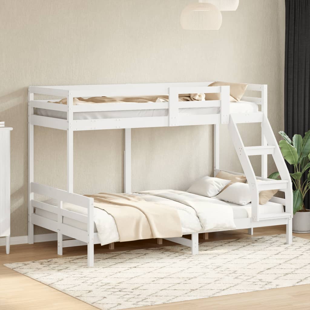 Bunk Bed Without Mattress 80X200/120X200 Cm Solid Wood