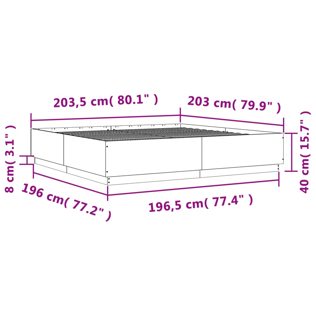 Bed Frame Without Mattress