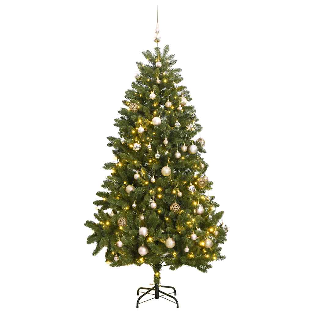 Artificial Hinged Christmas Tree With Stand