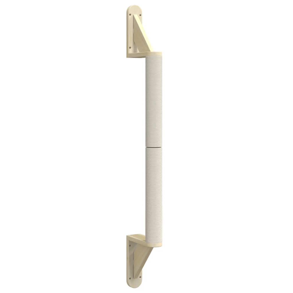 Wall-Mounted Cat Scratching Post 109 Cm Sisal
