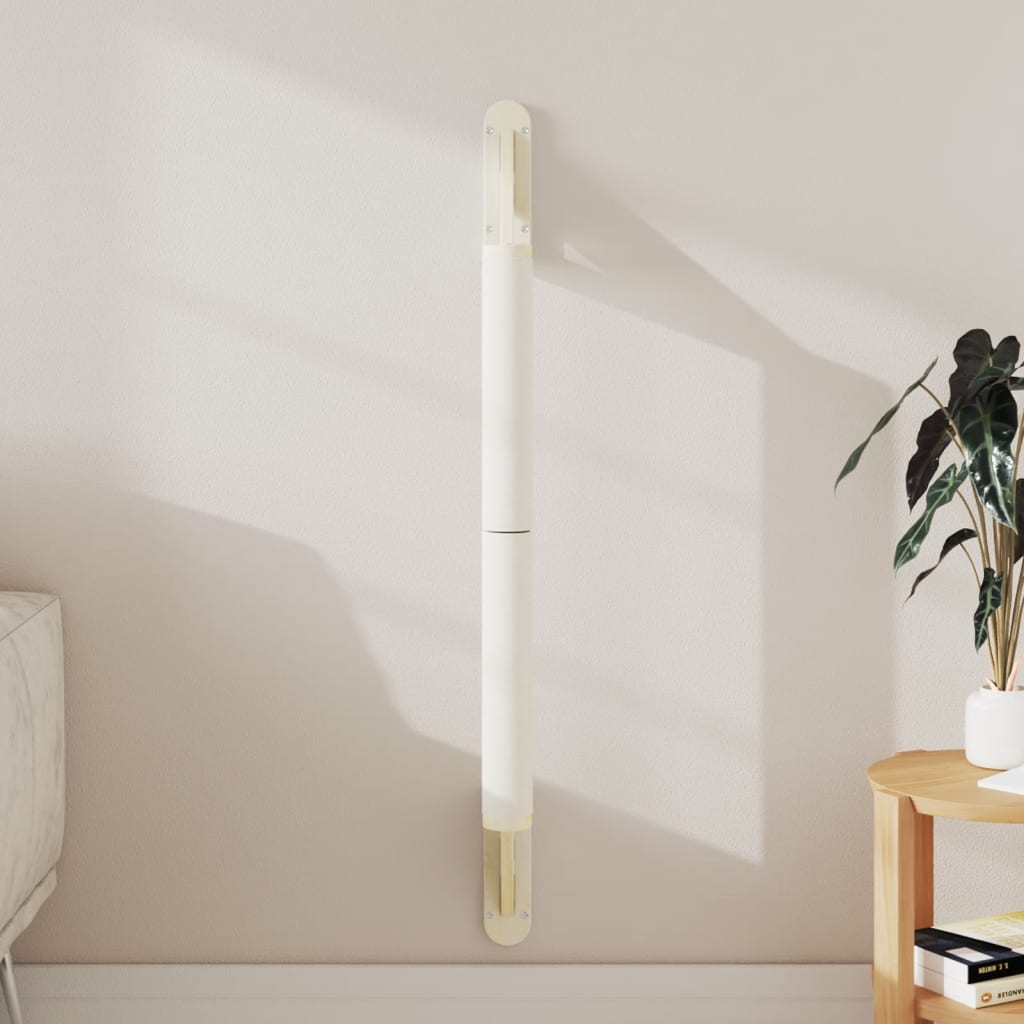 Wall-Mounted Cat Scratching Post 109 Cm Sisal