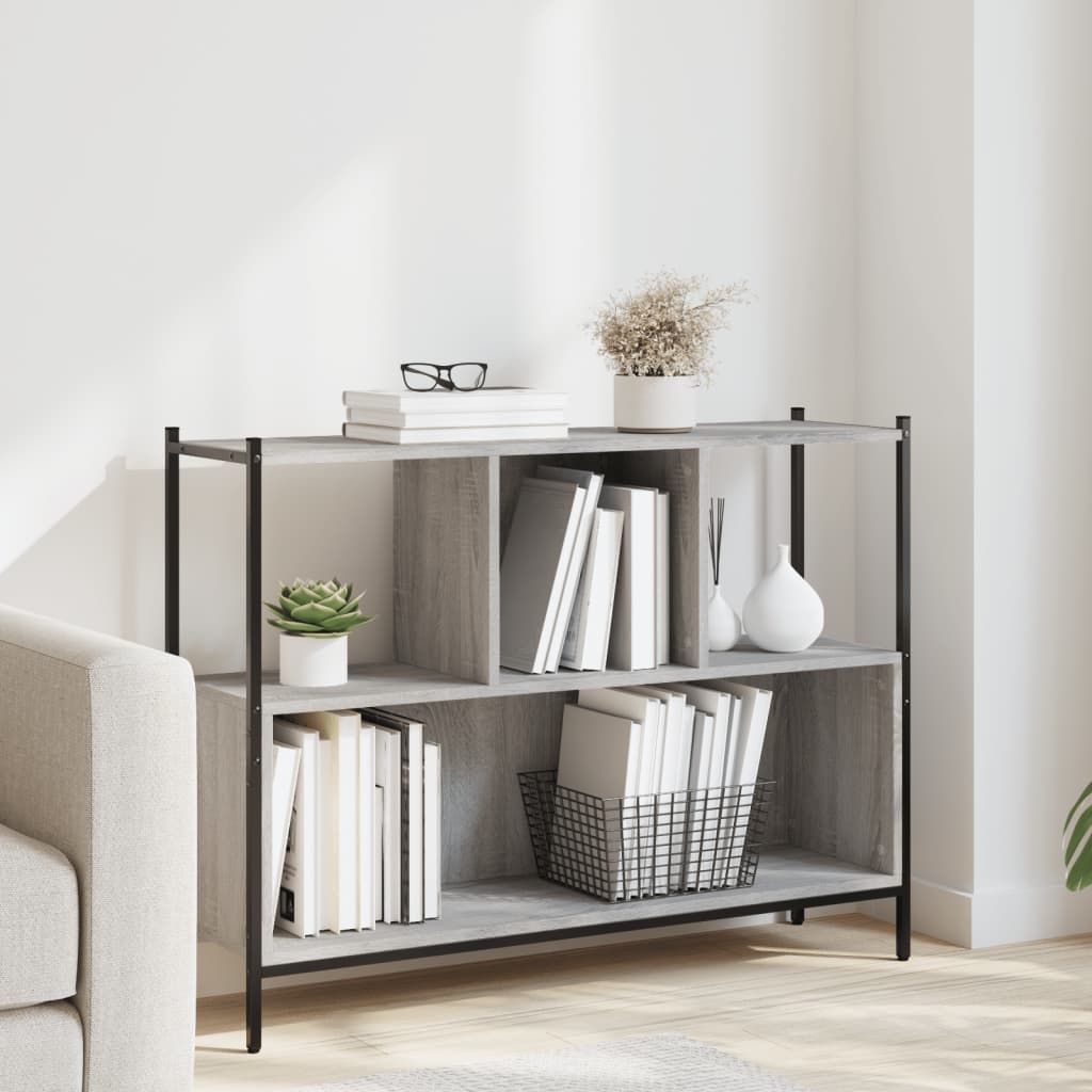 Bookcase 102X28X77.5 Cm Engineered Wood