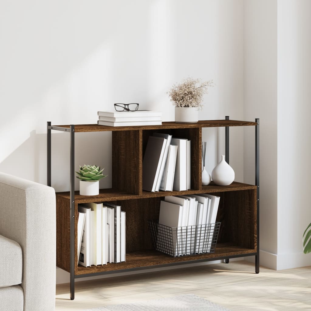 Bookcase 102X28X77.5 Cm Engineered Wood