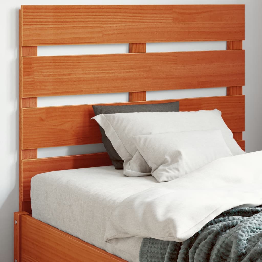 Headboard 160X3X80 Cm Solid Wood Pine