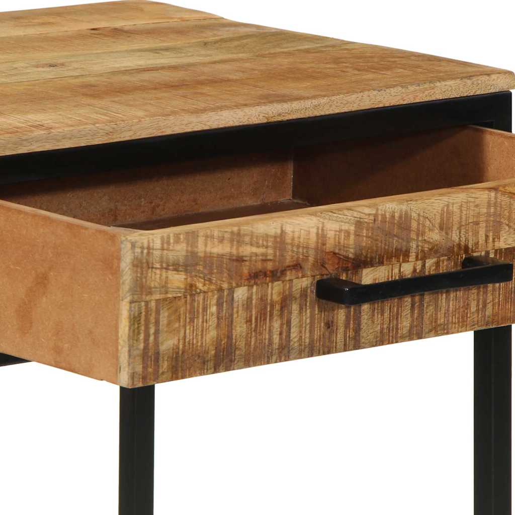 Dressing Table Brown 100 X 40 X 120 Cm Solid Mango Wood