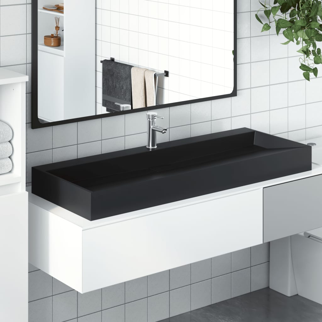 Wash Basin Mineral Cast/Marble Cast Matt