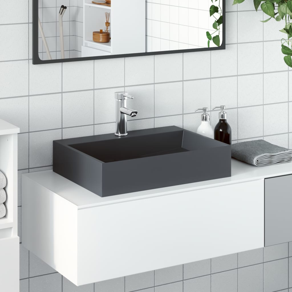 Wash Basin Mineral Cast/Marble Cast Matt