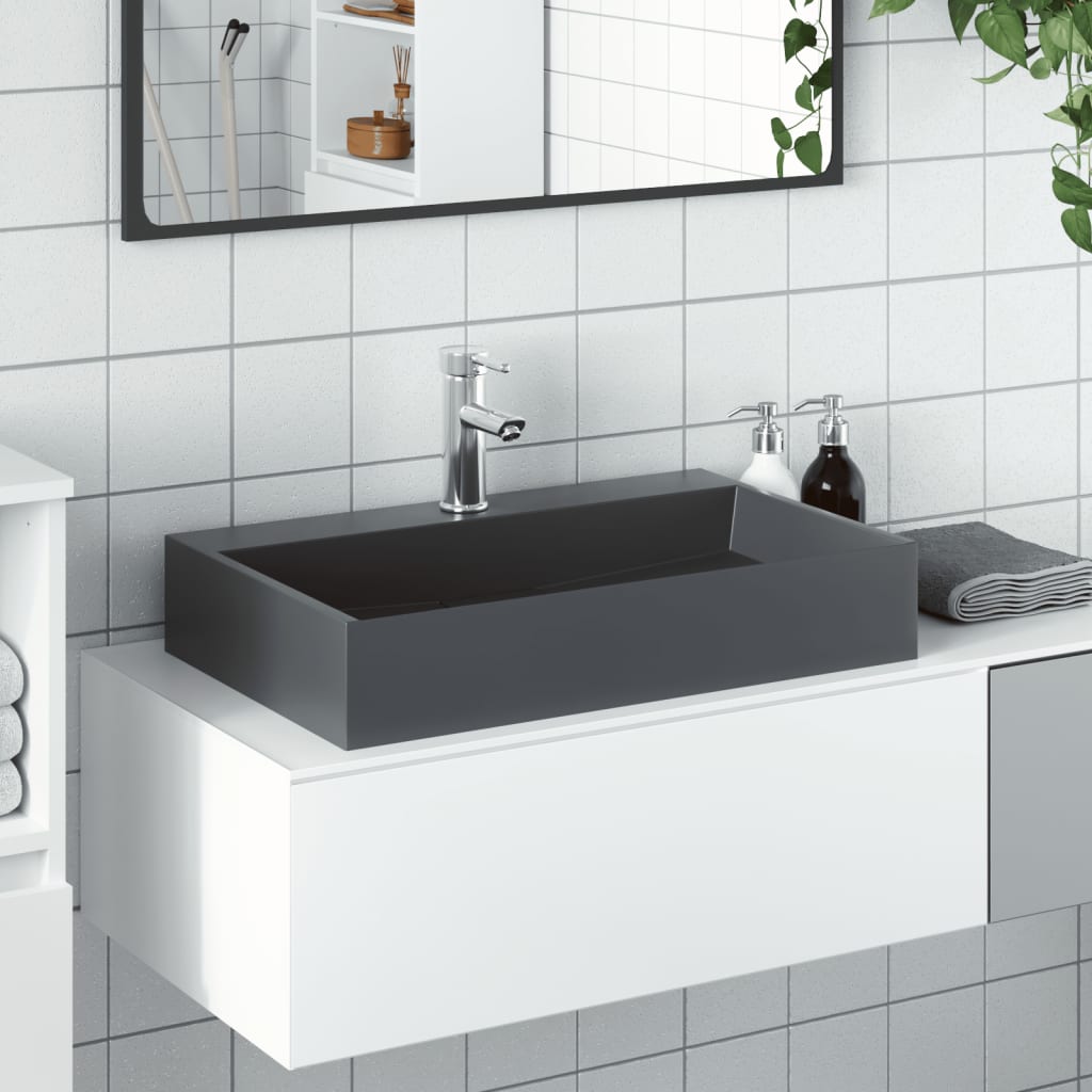 Wash Basin Mineral Cast/Marble Cast Matt