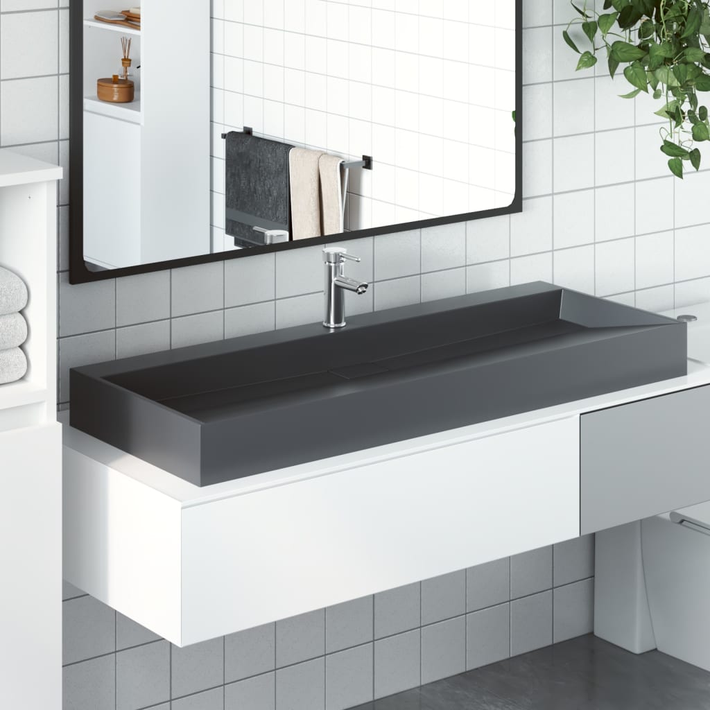 Wash Basin Mineral Cast/Marble Cast Matt