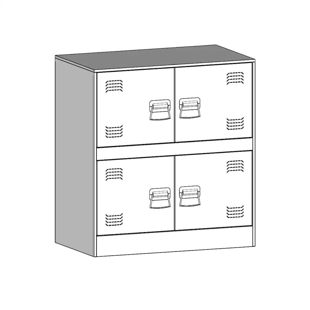 Sideboard 67X39X73 Cm Steel