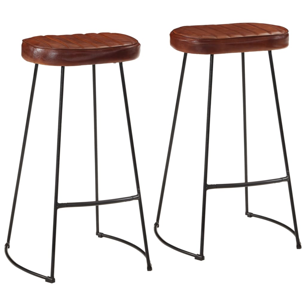 3 Piece Bar Set Solid Rough Wood Mango And Metal