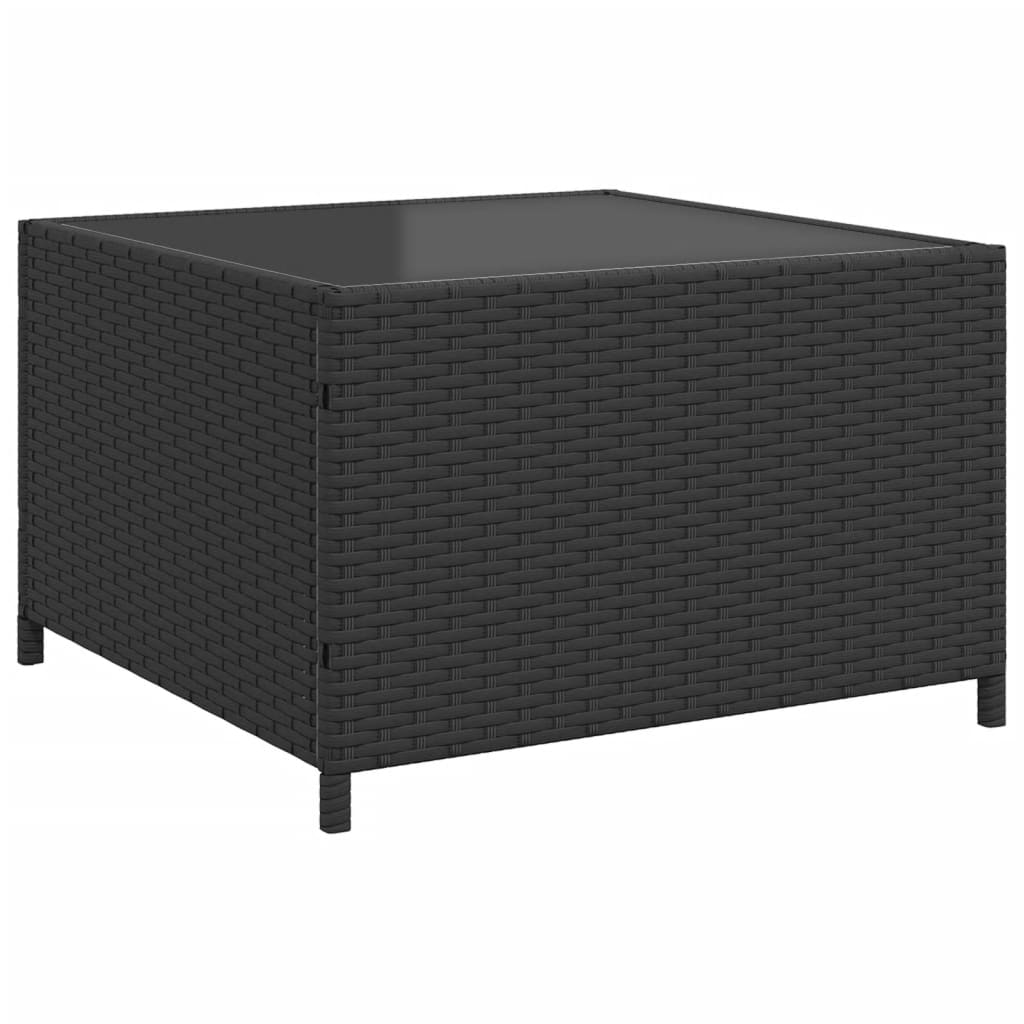 Garden Sofa With Table And Cushions L-Shaped Poly Rattan