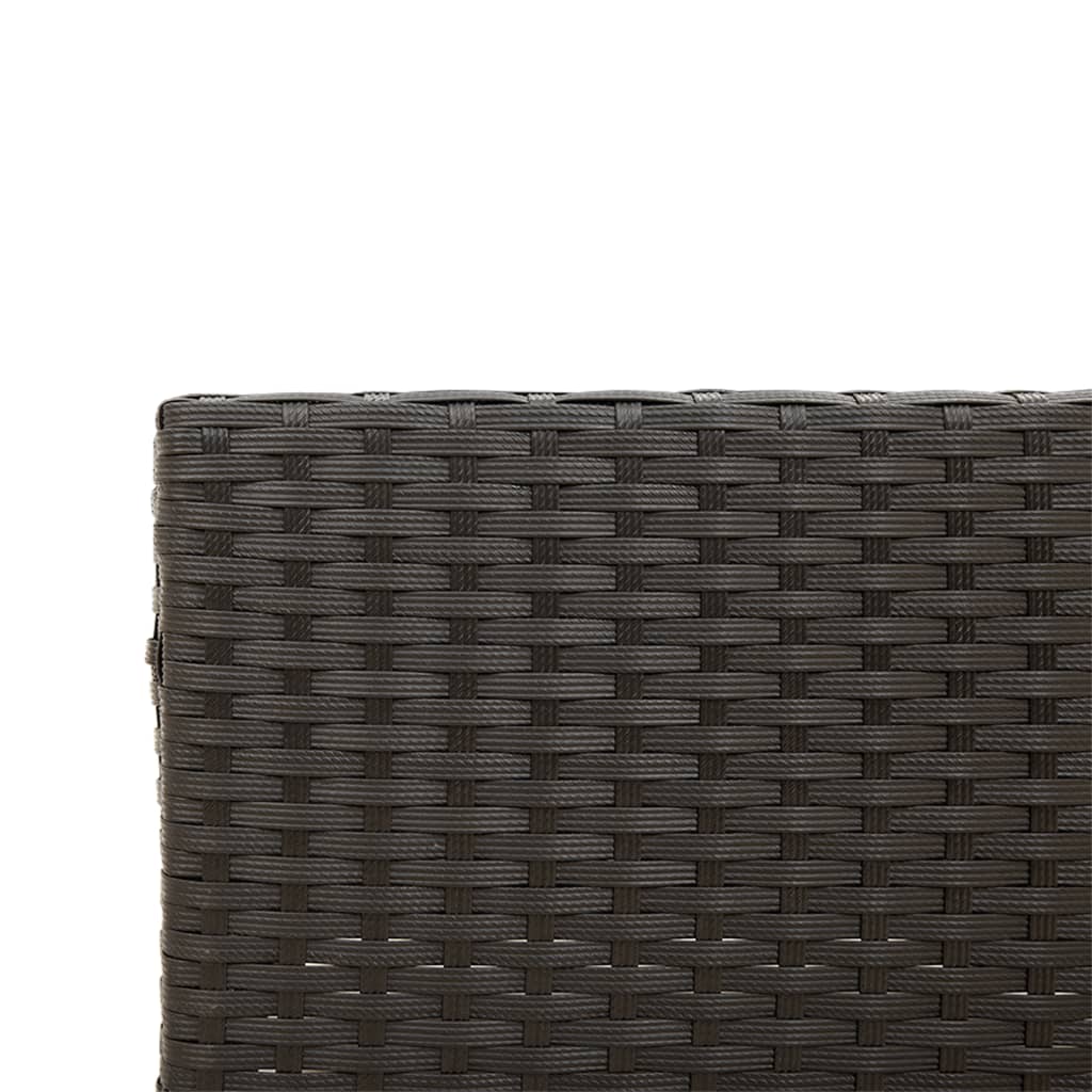 Garden Sofa With Table And Cushions L-Shaped Poly Rattan
