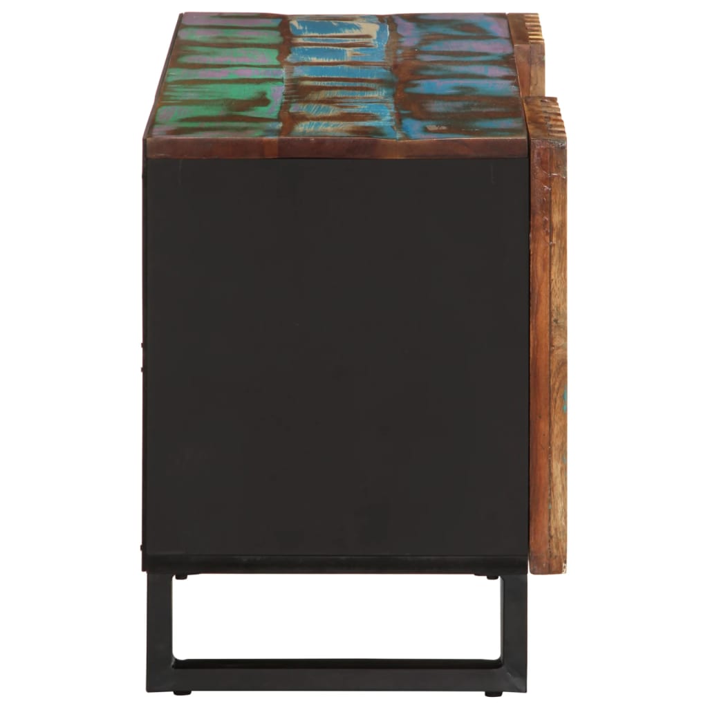 Tv Cabinet 105X34X46 Cm Solid Wood Acacia