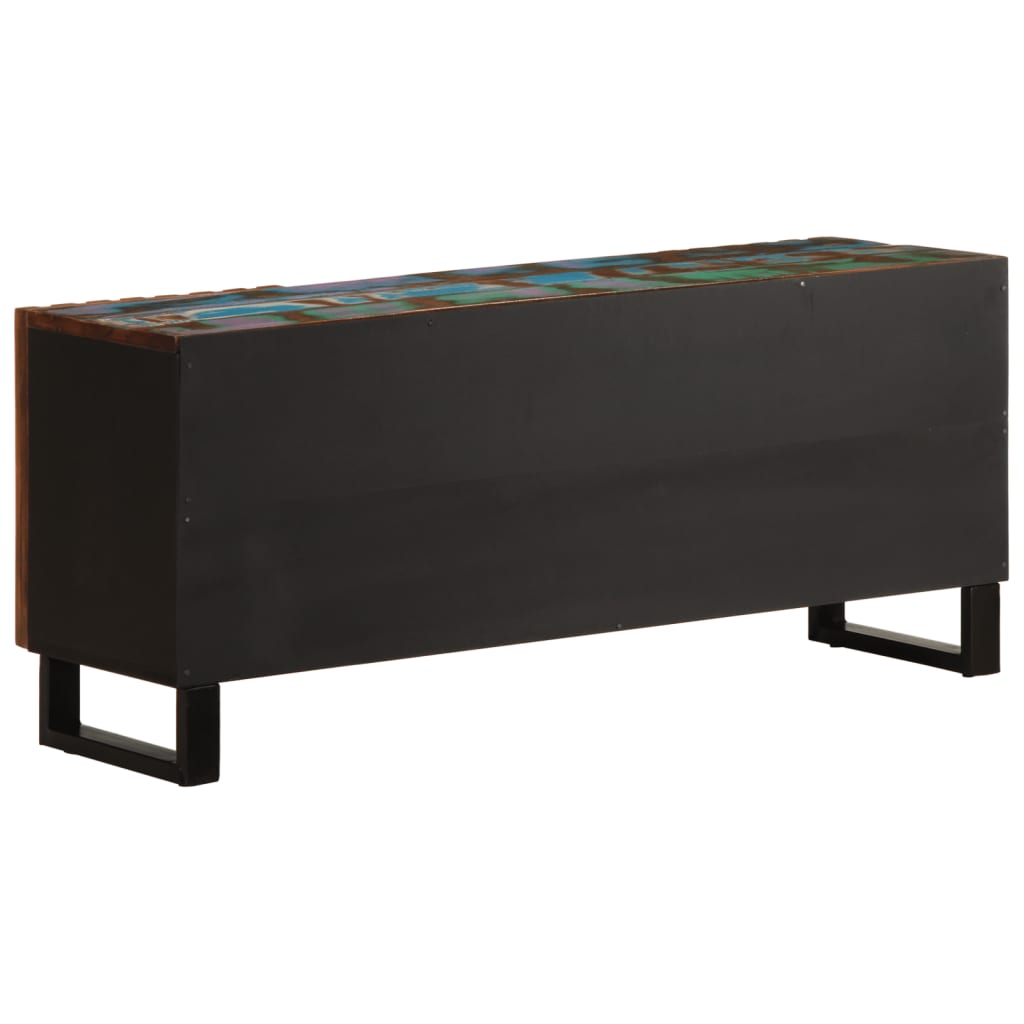 Tv Cabinet 105X34X46 Cm Solid Wood Acacia