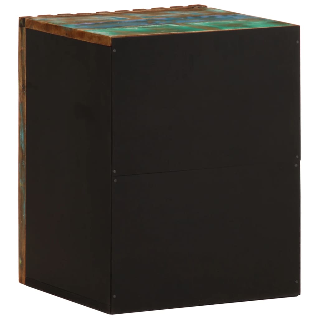 Bathroom Wall Cabinet 38X34X48 Cm Solid Wood Acacia