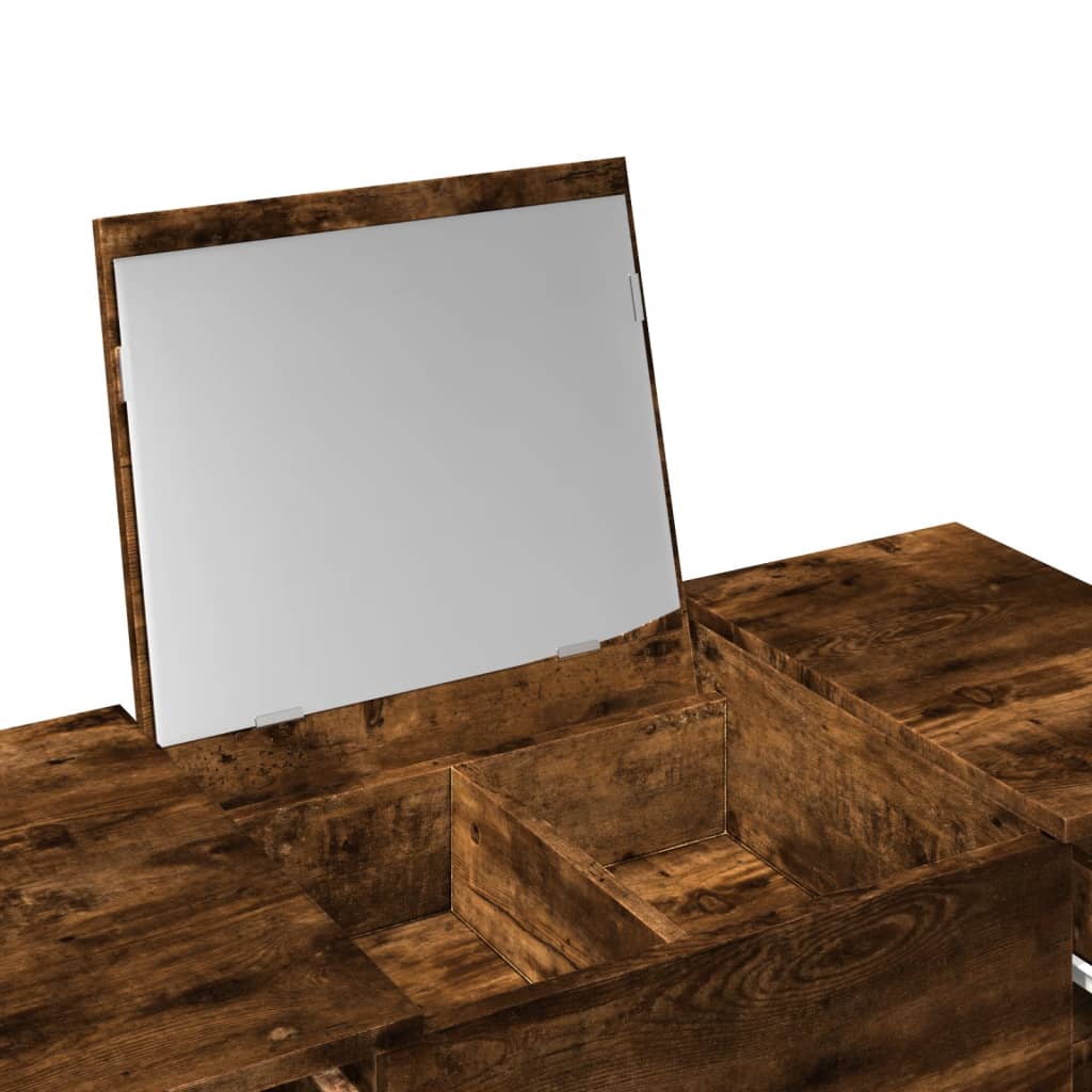 Dressing Table With Mirror 100X45X76 Cm