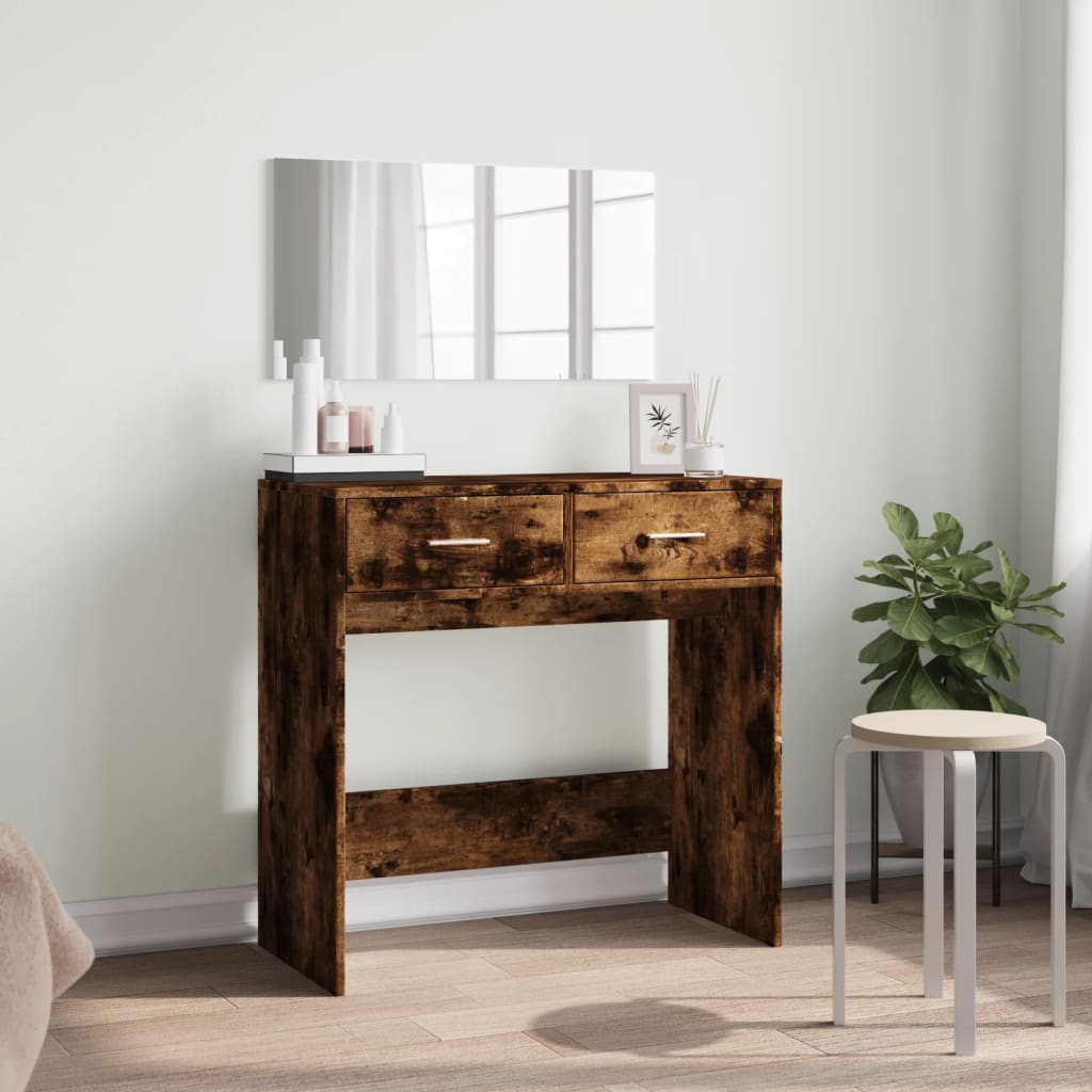 Dressing Table With Mirror 80X39X80 Cm