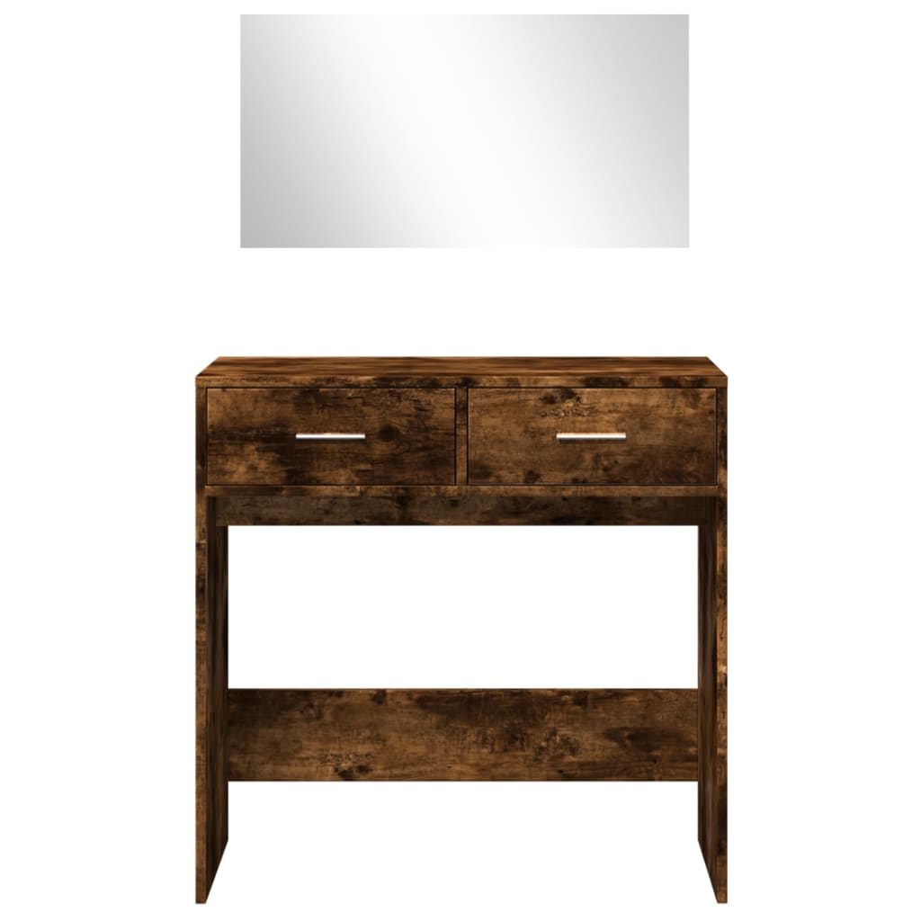Dressing Table With Mirror 80X39X80 Cm