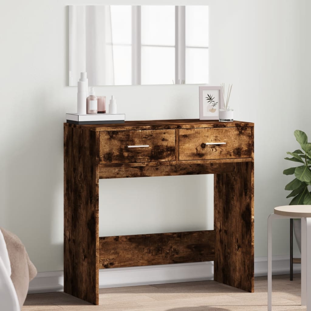 Dressing Table With Mirror 80X39X80 Cm