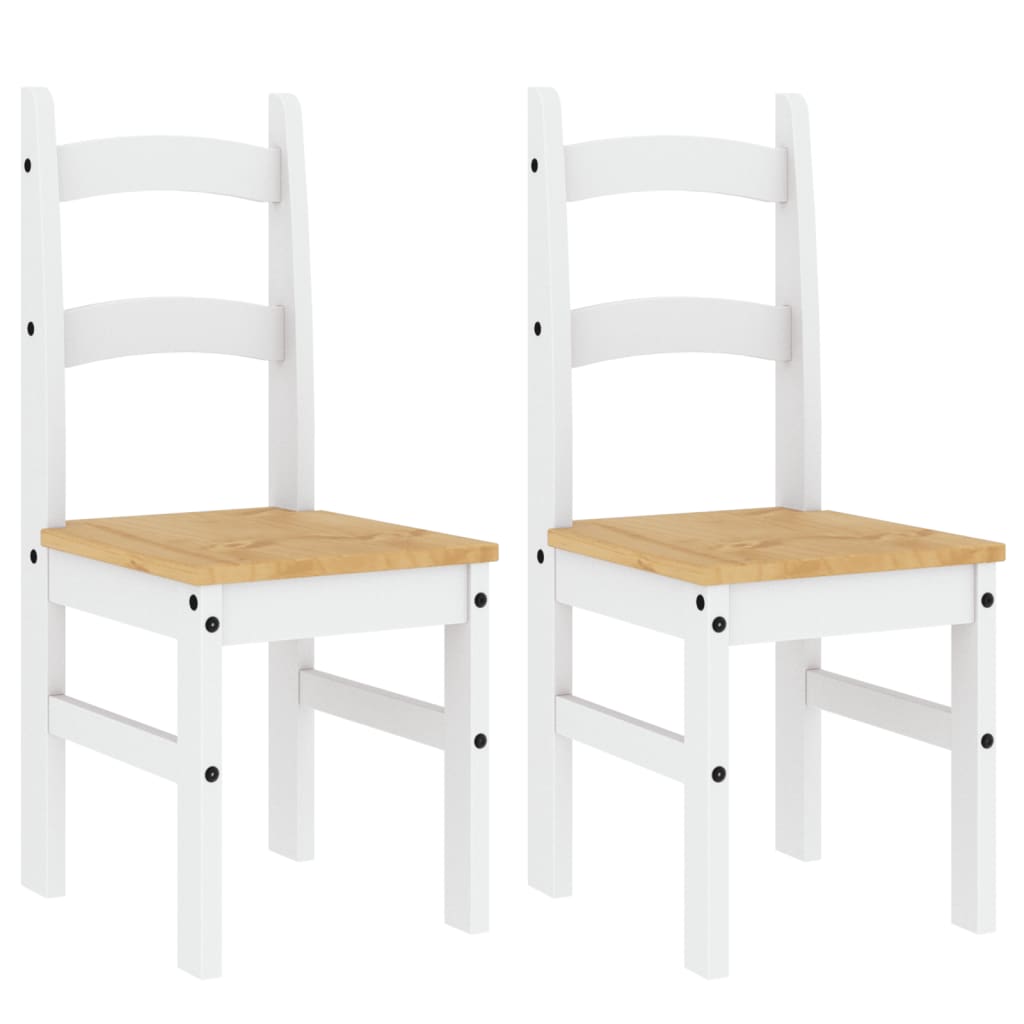 Dining Chairs 2 Pcs 40X46X99 Cm Solid Wood Pine