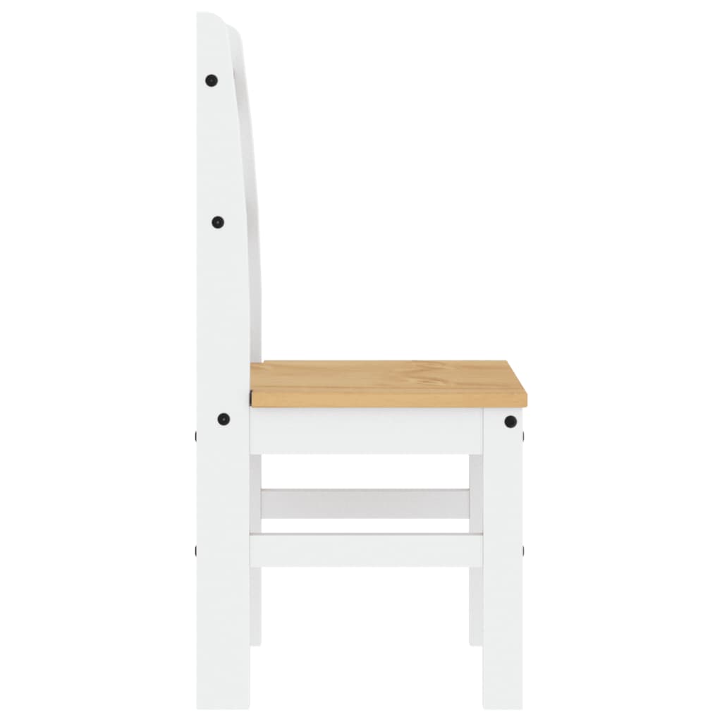 Dining Chairs 2 Pcs 40X46X99 Cm Solid Wood Pine